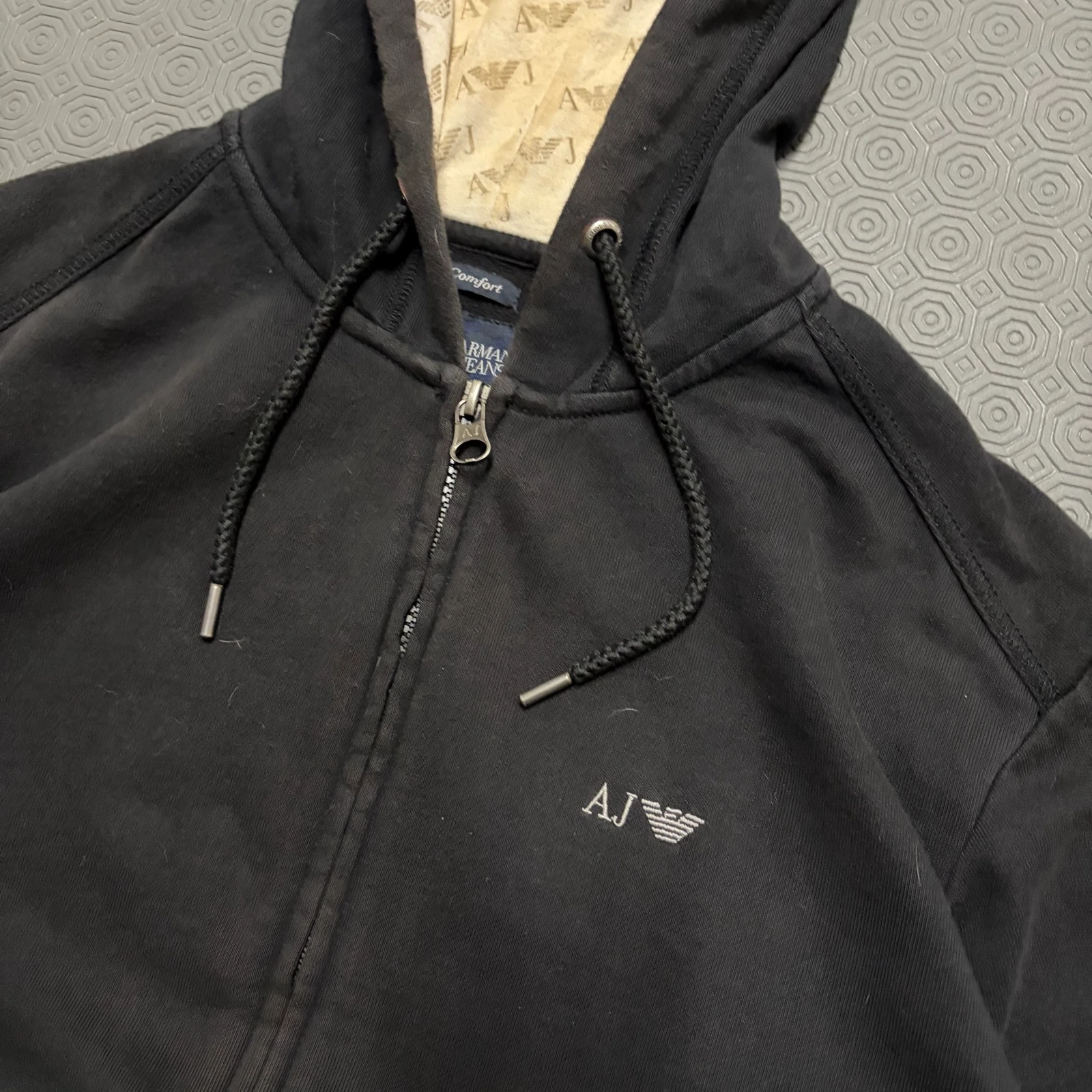 Emporio Armani Jeans S Zip Hoodie Jacket – photo 3
